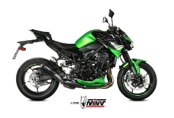 Afbeeldingen van MIVV MK3 Black RVS Kawasaki Z900 '20-24