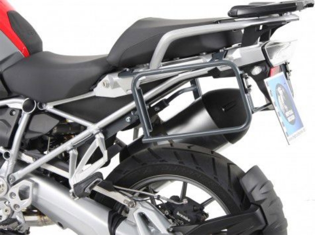 Afbeeldingen van Kofferrek vaste montage antraciet Hepco&Becker BMW R1250GS LC '18-