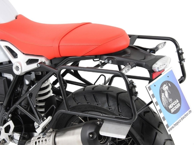 Afbeeldingen van Kofferrek zwart Hepco&Becker BMW R nineT '14-