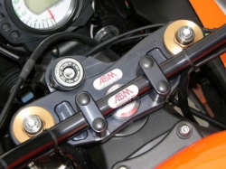 Afbeeldingen van Superbikestuurombouw kroonplaat Kawasaki ZX10-R 2008-2010 - UVK