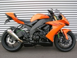 Afbeeldingen van Superbikestuurombouw kroonplaat Kawasaki ZX10-R 2008-2010 - UVK