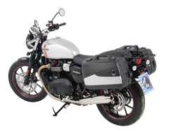 Afbeeldingen van Kofferrek zwart Hepco&Becker Triumph Speed Twin/ Speed Twin