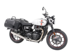 Afbeeldingen van Kofferrek zwart Hepco&Becker Triumph Speed Twin/ Speed Twin