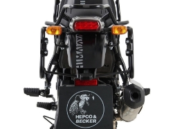 Afbeeldingen van Kofferrek zwart vaste montage Hepco&Becker Royal Enfield Himalayan '18-23