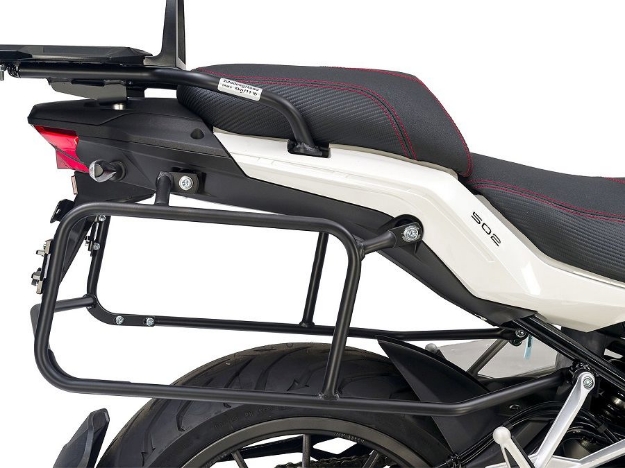 Afbeeldingen van kofferrek zwart Lock-it Hepco&Becker Benelli TRK 502 '17-