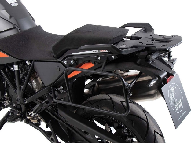 Afbeeldingen van Kofferrek zwart Hepco&Becker KTM 1290 Adventure S/ R '21-