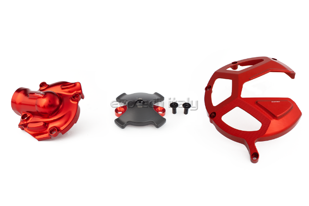 Afbeeldingen van Engine Protector kit Evotech voor Ducati Multistrada 1200/S/1260