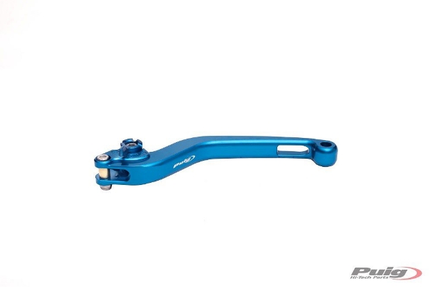 Afbeeldingen van Koppelingshendel Puig lang blauw/blauw