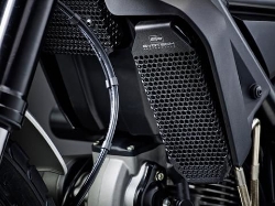 Afbeeldingen van Oliekoelercover zwart Evotech Performance Ducati Scrambler Icon Dark '20-