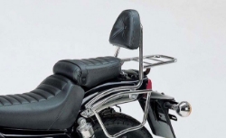 Afbeeldingen van Sissybar met rekje Hepco&Becker chroom Kawasaki EL250/ EL252