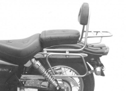 Afbeeldingen van Sissybar met rekje Hepco&Becker chroom Suzuki GZ125/GZ250