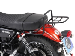 Afbeeldingen van Topdrager zwart Hepco&Becker Moto Guzzi V9 Roamer '16- (lang zadel)