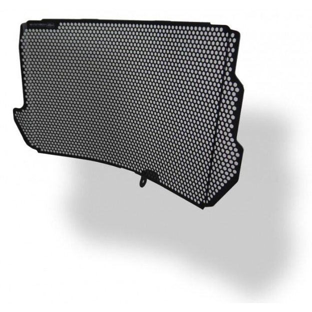 Afbeeldingen van Radiatorcover zwart Evotech Performance Yamaha R1M '15-19