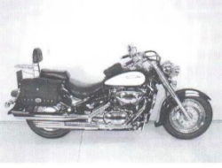 Afbeeldingen van Sissybar met rekje Hepco&Becker chroom Suzuki C800/ VL800LC Intruder -2008