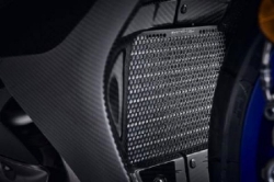Afbeeldingen van Radiatorcover set zwart Evotech Performance Yamaha R1 '20-