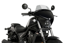 Afbeeldingen van Stuurkuipje long screen model SML Batwing Honda CMX 500 Rebel '20- Custom Access