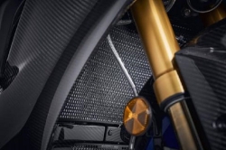 Afbeeldingen van Radiatorcover zwart Evotech Performance Yamaha R1M '20-