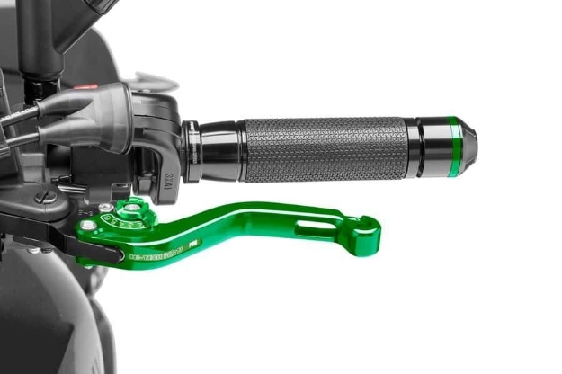 Afbeeldingen van Koppelingshendel Puig kort groen/groen