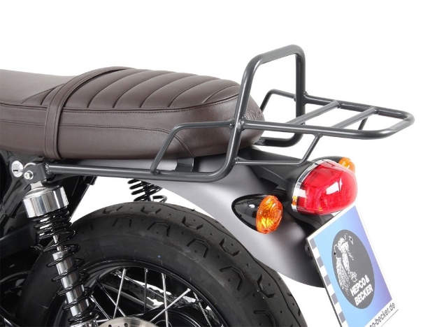 Afbeeldingen van Topdrager Tube Rack zwart Hepco&Becker Triumph Bonneville T100/ Black '17-