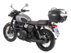 Afbeeldingen van Topdrager Tube Rack chroom Hepco&Becker Triumph Bonneville T100 / Black '17-