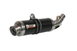 Afbeeldingen van MIVV compleet systeem met carbon GP demper KTM 390 Duke '13-