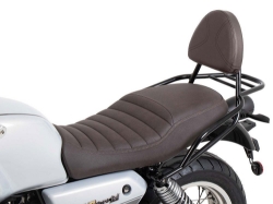 Afbeeldingen van Sissybar met rekje Hepco&Becker zwart/bruin Moto Guzzi V7 Special / Stone / Stone Centenario '21-