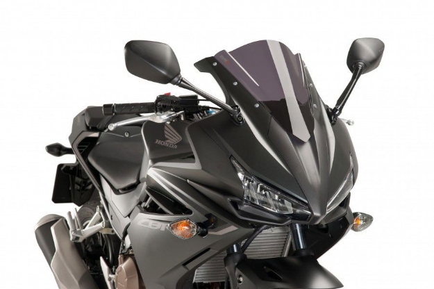 Afbeeldingen van Vervangingsruit Puig Jetstream Honda CBR500R '16-'18 -donker getint