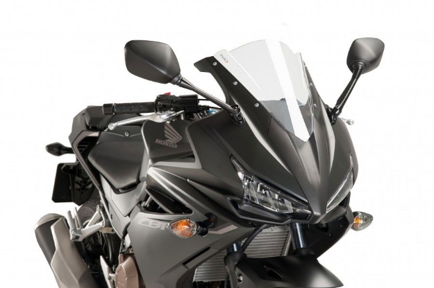 Afbeeldingen van Vervangingsruit Puig Jetstream Honda CBR500R '16-'18 -transparant