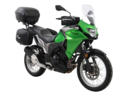 Afbeeldingen van Topdrager zwart Alurack Hepco&Becker Kawasaki VERSYS X-300 '17-