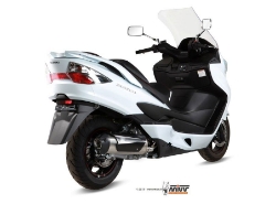 Afbeeldingen van MIVV Urban RVS compleet systeem (met katalysator) Suzuki Burgman 400 `06-16