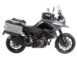 Afbeeldingen van Topdrager zwart Alurack Hepco&Becker Suzuki DL1050 / XT '20-22