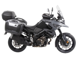 Afbeeldingen van Topdrager zwart Alurack Hepco&Becker Suzuki DL1050 / XT '20-22