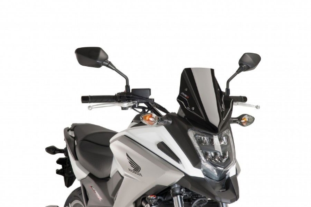 Afbeeldingen van Vervangingsruit Puig Jetstream Honda NC750X '16-'20-zwart