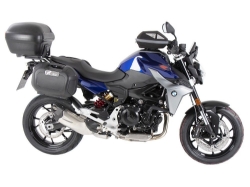 Afbeeldingen van Topdrager Alurack zwart voor orig. rek Hepco&Becker BMW F900R '20-24