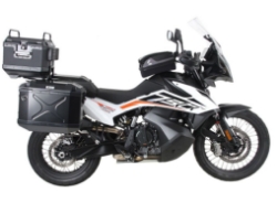 Afbeeldingen van Topdrager zwart Alurack Hepco&Becker KTM 890 Adventure '20-