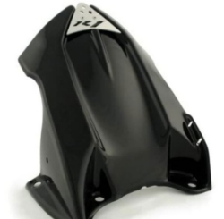 Afbeeldingen van Achterspatbord Puig zwart Yamaha R1 '04-06 met logo