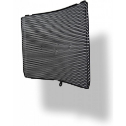 Afbeeldingen van Radiatorcover zwart Evotech Performance Kawasaki Ninja H2 Carbon '17-20