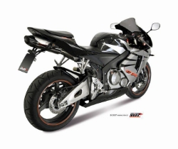 Afbeeldingen van MIVV Suono Steel Black RVS demper Honda CBR600RR '05-'06