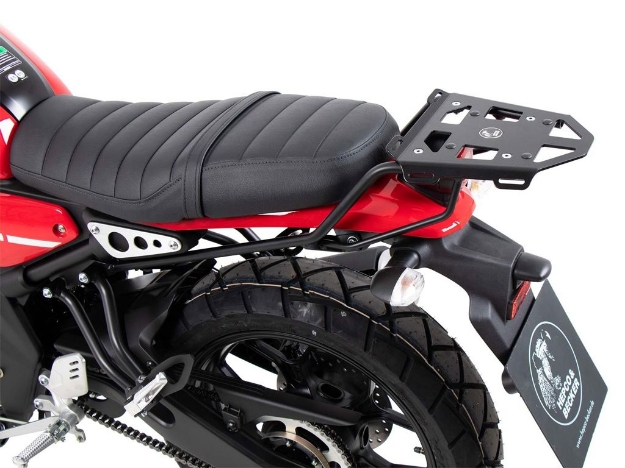 Afbeeldingen van Topdrager zwart Minirack Hepco&Becker Yamaha XSR125 '21-