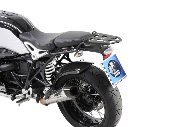 Afbeeldingen van Topdrager zwart Minirack Hepco&Becker BMW HP2 Enduro '05-'08