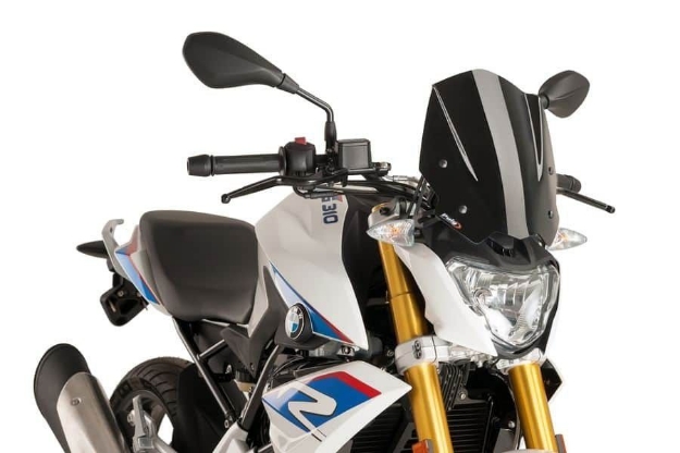 Afbeeldingen van Vervangingsruit naked bike Sport Puig BMW G310R '16--zwart