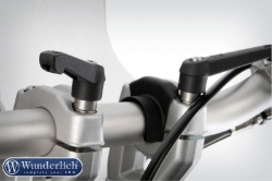 Afbeeldingen van Quick release clamp bolts without handlebar riser - only with handlebar riser - diverse BMW modellen black Wunderlich