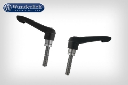 Afbeeldingen van Handle bar quick-release fastener - only with handlebar riser - black BMW R1200GS LC/Adventure Wunderlich