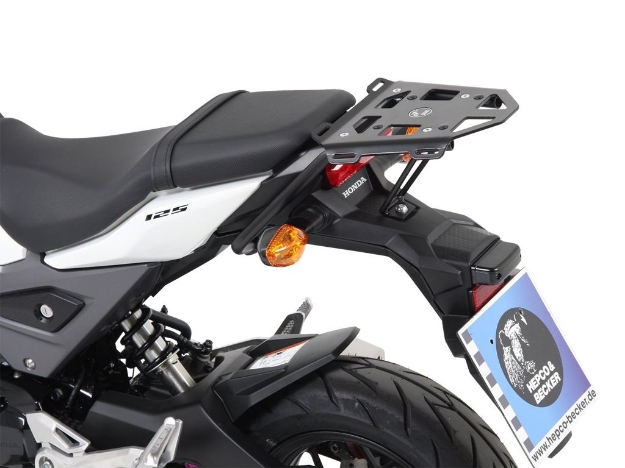 Afbeeldingen van Topdrager zwart Minirack Hepco&Becker Honda MSX125 '17-20