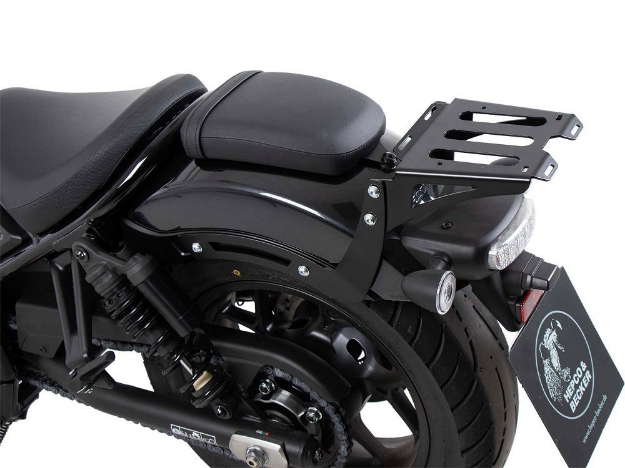 Afbeeldingen van Topdrager minirack zwart Hepco&Becker Honda CMX1100 Rebel '21-24