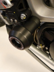Afbeeldingen van Crash bobbins Evotech Performance Aprilia Tuono V4 Factory '21-24