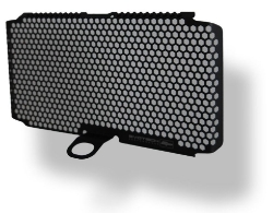 Afbeeldingen van Radiator/oliekoeler cover set zwart Evotech Performance Ducati Multistrada 1260 '18-20