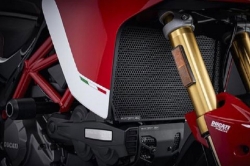 Afbeeldingen van Radiator/oliekoeler cover set zwart Evotech Performance Ducati Multistrada 1260S Grand Tour '20-