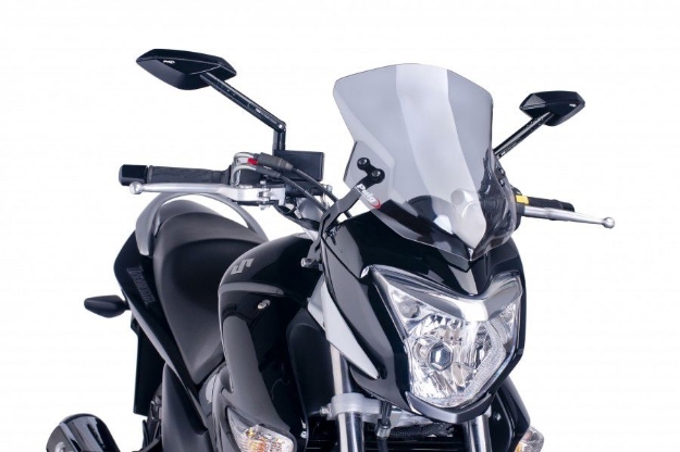 Afbeeldingen van Vervangingsruit naked bike Puig Suzuki Inazuma 250 '12--transparant