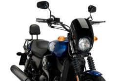 Afbeeldingen van Stuurkuipje zwart model semi-closed Custom Access Harley Davidson Street 750 XG750 '15-